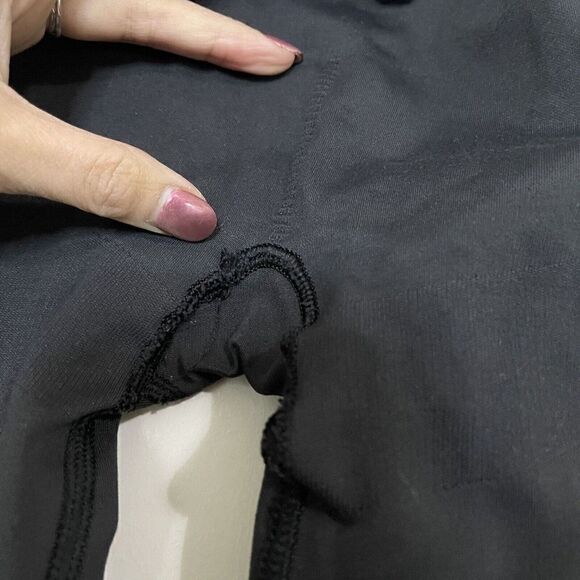 LULULEMON black charcoal seamless high rise workout leggings size 2 - Picture 7 of 7